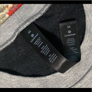 Lululemon - Mens Sweat Crew Heather Grey sz M